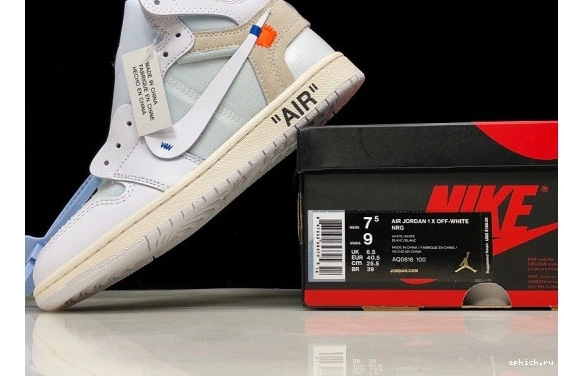 Cheap EP  Air White 1 100 AQ0818 Jordan Retro High O-W AQ0818-100 0227